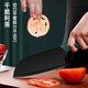 Chubo Edelstahl-Damenmesser mit grünem Griff, Haushalts-Schneidemesser, spezielles Pommes-Frites-Messer, Küche, Schneiden von Gemüse und Fleisch, Zerkleinerungsmesser, Damen-Schneidemesser mit schwarzer Klinge, einteilig