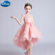 
Disney princess dress girls birthday dress children high-end host flower girl wedding little girl piano playing costume M683 white [Follow the crown] 110 cm
