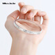 Miss JuJu pt950 pure platinum lucky broken ice bracelet for women new platinum round bracelet in stock inner diameter 56mm weight 19.84g width about 5mm