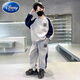 Disney (Disney) Boys Automne Suit 2024 Nouveaux enfants pour enfants de taille moyenne et hiver sweat coréen sweat sportif beau ensemble à la mode à la mode