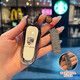 Porsche Paramela Key Set Cayenne Macan Maca 911 Car 718 Men's Shell Panamera Pa B Key [Black and White Gradient] + Everything is right