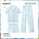 Korean version of ins pajamas women's three-piece summer new high-value short-sleeved Katie home clothes can be worn outside. KK14124 M [recommended 80-100Jin [Jin equals 0.5 kg]]