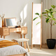 
Original solid wood dressing mirror Oak floor-to-ceiling mirror long mirror modern small apartment fitting mirror E1053