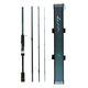 
NS BlackHoleNS Links 2 generation multi-knot portable lure rod tilted mandarin fish perch rod Xianglin recommended 2 generation multi-knot rod S-674L straight handle fast (F)