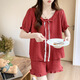 Xianxiyi Sommer neue Wolke Baumwollpyjama weibliche Prinzessinstil süße Heimkleidung Set JDX-9904C# 175 L