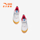 Anta children's sports shoes for boys and children's basketball shoes 2025 spring and autumn new shock-cushioning wear-resistant professional sports training shoes Anta white/medium blue/black 9901H-1 32