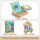 Jingyouyu Magnetisches Puzzle für Kinder im Alter von 3 bis 6 Jahren, Puzzle intellektuelles Denken Training Spielzeug magnetische dreidimensionale geometrische Bausteine ​​Tetris Basismodell +126 [magnetisches dreidimensionales Puzzle]