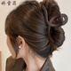 Jiao Xuefei frosted simple large-sized clips 2 hairpins for the back of the head new high-end clips hairpins hairpins for women