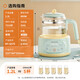 Joyoung constant temperature kettle 1.2L constant temperature kettle for baby milk making without glue 72H constant temperature electric kettle health kettle milk warmer milk warmer milk regulator brewing milk 72 hours constant temperature Q576- 1.2L lotus stem green