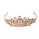 Wsay Fat Donglai Qualität Krone Tiara Erwachsene Braut 2025 Neues Hochzeitskleid -Accessoires 18. Geburtstagskette Counter 1# Liebe (Wählen Sie drei Artikel im Laden aus