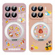 
Mobile phone case of the Year of the Snake New Year Doraemon magnetic bracket 360 rotatable wireless [sand pink] New Year Doraemon-ZBL3271W hole position Xiaomi 15