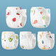 
Liubei baby yarn/diaper cloth Class A pure cotton baby urine ring integrated washable diapers Integrated T-type diaper pants-printed 10 packs 3-9 months-8-15Jin[Jin equals 0.5 kg][M code]