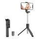 
Mobile selfie stick live broadcast 2025 new extended Bluetooth integrated tripod with beauty fill light remote control multi-function desktop 0.7M basic black without light