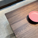 Einfacher und idealer Couchtisch -TV -Schrank Kombination Wohnzimmer Tisch Couchtisch Tisch Massives Holz Songs Ästhetik Full Set Möbel Schwarz Walnuss Holz Tee Tisch W9905# Großer Couchtisch 1100*1100*385