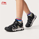 Li Ning children's shoes, children's sports sandals, men's and women's summer shock-absorbing rebound outdoor sports and leisure shoes YKUV014 black-7 32