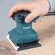 XMSJ Makita Sandpaper Machine Grinding Machine Small Woodworking Electric Wall Grinding Machine Wall Flat Putty Polishing Tool M9202B