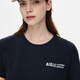 AIGLE Ai Gao Short Sleeve T-shirt Spring and Summer Classic Outdoor Leisure Fashion Simple Round Neck Pull-Outlet Pure Cotton Women Empire Dark Blue AV755 S (160/84A)