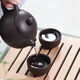 Ceramic tea set Xi Tzu pot Zhuni Zisha pot Kung Fu tea cup small bubble teapot gift box gift purple sand tea cup Original black purple sand Xi Tzu pot 5 pieces