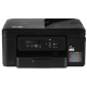 兄弟DCP-T725DW/735DW 730DW彩色喷墨自动双面打印无线5G复印一体机 新款730DW（无线5G远程输稿器） 套餐二（标配+原装黑色墨水1瓶）