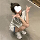 S.SOFEAHelloKitty短袖T恤女初中生夏季宽松上衣 米灰色 *686 M
