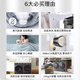 博世（BOSCH）【重磅新品】6系Modena摩德纳 10KG智投活氧洗烘套装 滚筒洗衣机 空气洗 热泵烘干机 冷凝器自清洁 星云灰 WGK754D10W+WQK755U10W