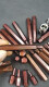 Wenzhi Craftsman plum blossom hexagon spline star T2025304050M12108 hexagonal H-batch head rotating head 10mm handle Watermelon red T45 short