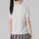 阿迪达斯（adidas）运动套装女 2025夏季新款潮流时尚透气短袖T恤针织休闲短裤两件套 汉玉白+亮光蓝 S