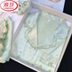 
LangSha 2025 new pajamas for women summer suit thin cool ice silk short-sleeved princess style ruffled casual home clothing YFY-9902 [short-sleeved shorts] M [recommended 80-100Jin [Jin equals 0.5 kg]]