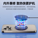 Pinsheng Apple drahtloses Ladegerät Magsafe Magnetisch schnell laden iPhone17 Promax -Ladekissen geeignet für Apple 16/15/14 Huawei Xiaomi Samsung Mobile Ladedock geeignet