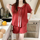 Xianxiyi Sommer neue Wolke Baumwollpyjama weibliche Prinzessinstil süße Heimkleidung Set JDX-9904C# 175 L
