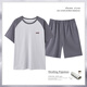 Pajamas modales de pijamas de verano pantalones cortos de algodón puro verano