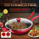 Tefal TEFA Nicht-Stick-Pan-Wok-Haushalt 32 Pan Frying Pan Wok Gourmet 30 cm mit Topfdeckel G13598 Tefal Wok [mit Deckel 32 cm