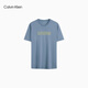 Calvin Kleinjeans 25 Frühlings- und Sommer Neue Herren-Casual Trend CK Briefe Drucken reine Farbe reines Baumwoll kurzärmelige T-Shirt 4RB854G