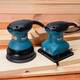 XMSJ Makita Sandpaper Machine Grinding Machine Small Woodworking Electric Wall Grinding Machine Wall Flat Putty Polishing Tool M9202B