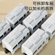 Remote-controlled high-speed train electric train track simulation Harmony number children boy toys baby 3 to 6 years old music remote control electric Harmony number medium-4 carriage charging version 2 batteries-60 minutes of battery life
