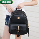 Yunluo new backpack for women Korean version of pu women's bag backpack for women fashion casual women's bag simple versatile schoolbag 1047-Black