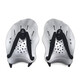 Yansitai Swimming Webbing Swimming Equipment Palm Freestyle Rowing Trainer for Beginners Palm Speed-up Assistant Swimming Webbing Trainer (Silver Gray) One Size [Adult General Model]
