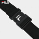 Fila Fila Boy Bag [Black Warrior] Crossbody Bag Presbyopia Leicht wasserresistente Umhängetasche 2025 Retro alter Blumenumhängetasche, Schwarz - Bk XS