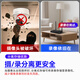 
HikVISION wireless camera home indoor WiFi monitor 360 degrees without dead angles and night vision gimbal rotating mobile phone remote K44H-LWPT