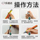 Leshida Knife's Special Reparatur Stift Reparaturwerkzeug Kratzer Reparatur Autofarbe Verblassen Reparaturenerdichtes Rost Sonnenschutz 11303 YouGuang Green Reparaturstift