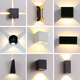 
D/L modern simple outdoor waterproof LED wall lamp hotel creative aisle stair corridor living room bedside wall lamp bedroom 16855W 1W