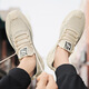 Huilijun Shoes Summer para hombres Breatable 2025 Nuevos zapatos de malla livianos delgados Flying Mesh Conducción Anti-Odor Sports Casual Shoes 9893 Beige [Versión mejorada] 39