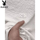 Playboy (Playboy) 2025 Новая мужская футболка с короткими рукавами для летней легкой роскошной универсальной круглой шеи прохладная высококачественная модная модная ледяная рубашка 1105 белая световая текстура M 90-105Jin [Jin равно 0,5 кг]