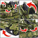 PLAYGO 2025 new large 99A tank building blocks assembled armored vehicle toy 6 [remote control model] 99A large tank gives away figures Fire