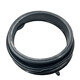 Yaying geeignet für Haier Drum Waschmaschinen Tür Siegel XQG100-BDX14756gu1 Dichtungsring Gummi-Ring-Beobachtung Fensterkissen Neues Original 601l Schwarz
