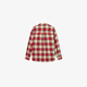 Levi's SilverTab new men's American retro plaid casual knitted shirt red and yellow L