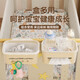 Er Jiagong Crib-Aufbewahrungskorb neben der Babywindel-Fütterungstisch-Windeln des Bettes am Bett.