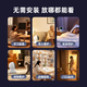 Netto-Video besorgnisfreie Dual-Kamera Ultra-Definition Full Color Camera Home Überwachung 360-Grad-Nachtsicht ohne tote Winkel mit Panoramabild Pantai Wireless WiFi Mobile Remote Innenräume Old Baby Pet Care