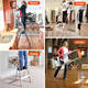 Yonghuan Little Little Giant Ladder Home Safety Aluminio Ensenum Aleación plegable Plegable Hoster Ladder Pequeña y liviana Mejor de aluminio 3 Pasos 15273-001 Uso