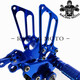 MVAgusta Augusta F4 modified 1098 gear shift modification raised pedal 1000 brake gear assembly blue